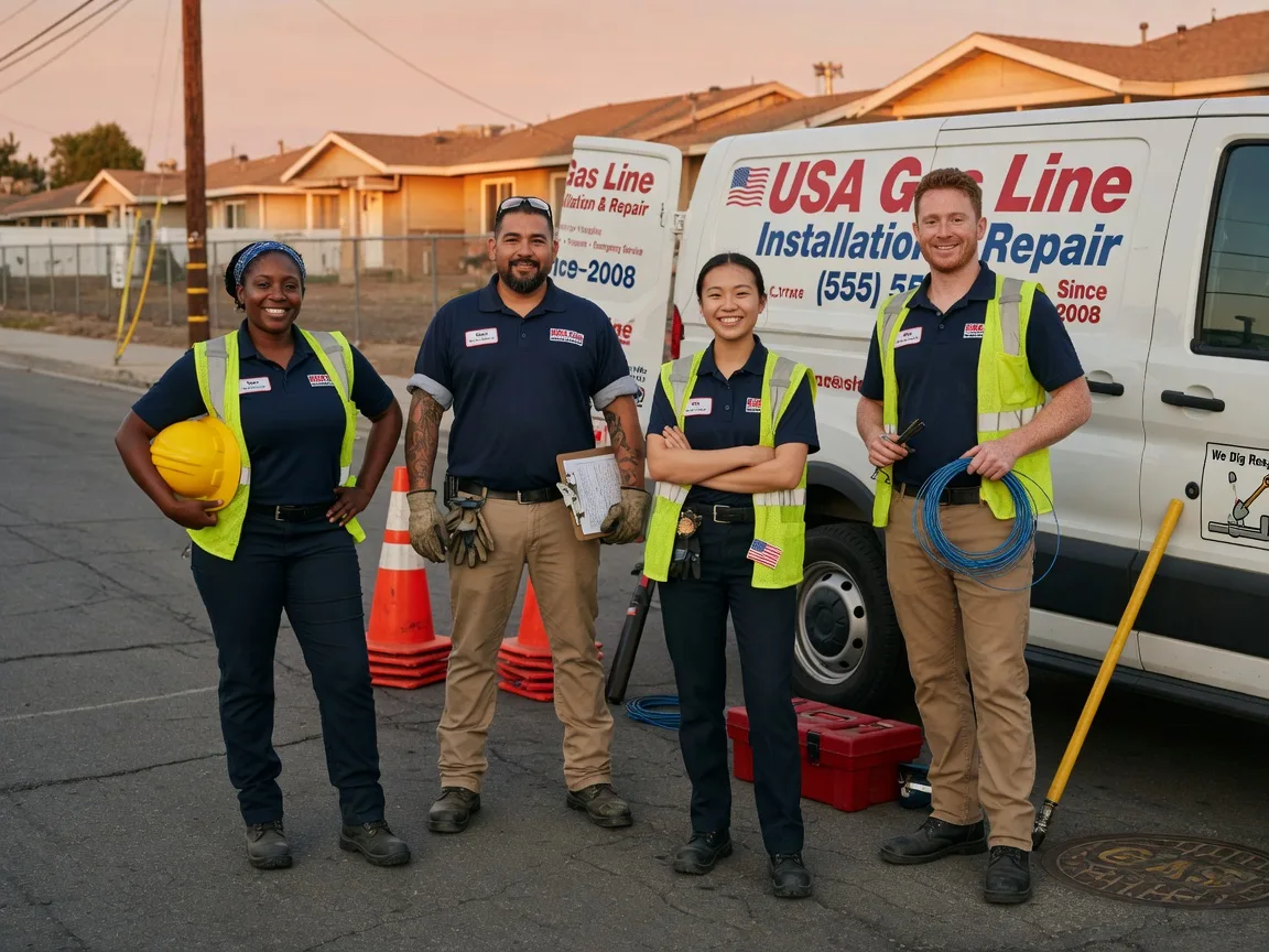 Gas Line Installation company in Logan, IL